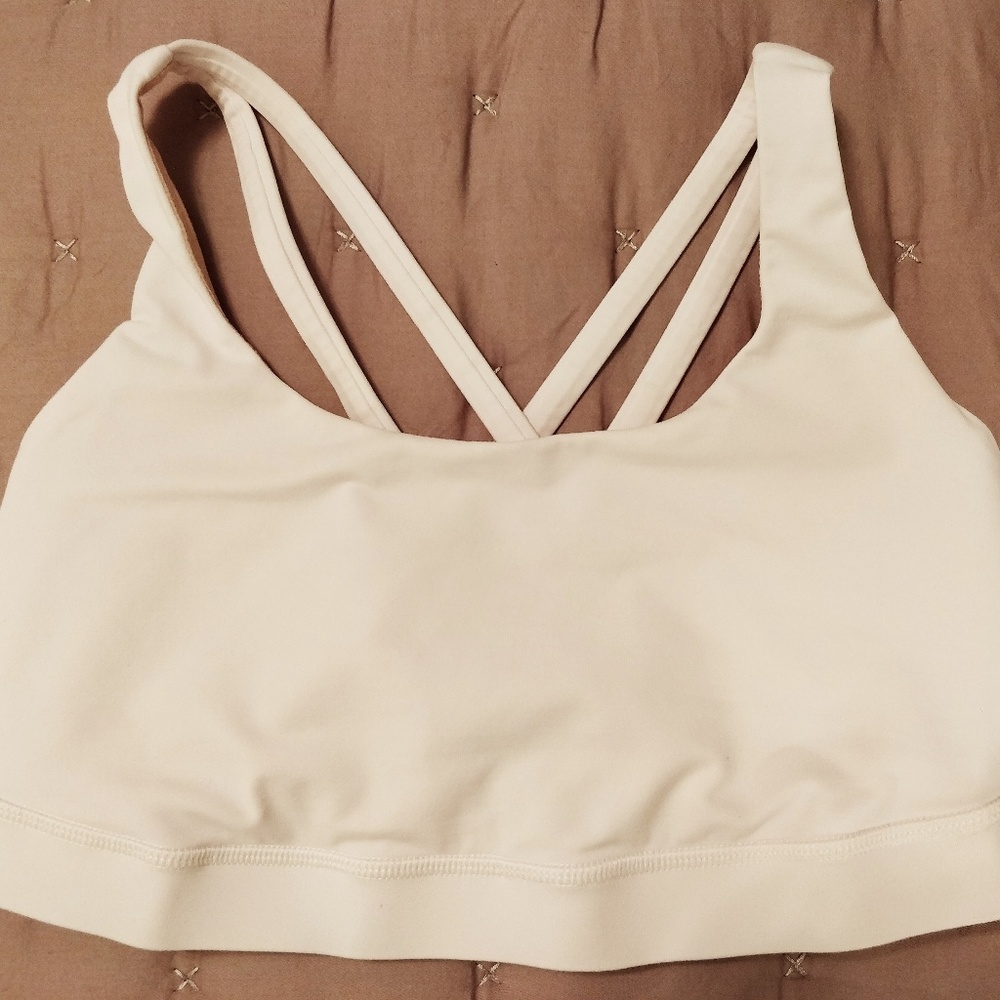 Lululemon white bra